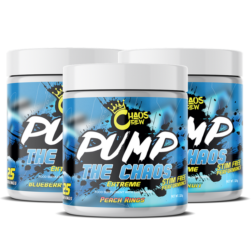 Chaos Crew Pump the Chaos Extreme 325g - Sports Nutrition at MySupplementShop by Chaos Crew