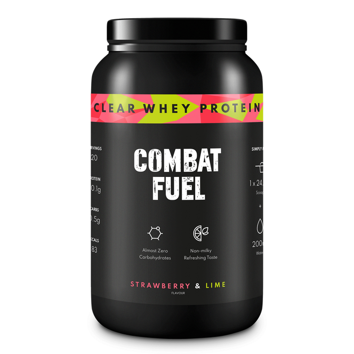 Combat Fuel Clear Whey Protein 490g – Juice-Like Shake with 20.1g Protein & AstraGin®