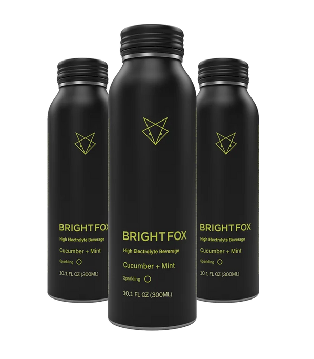 BRIGHTFOX Sparkling Electrolyte Beverage 12x300ml - Water at MySupplementShop by BRIGHTFOX