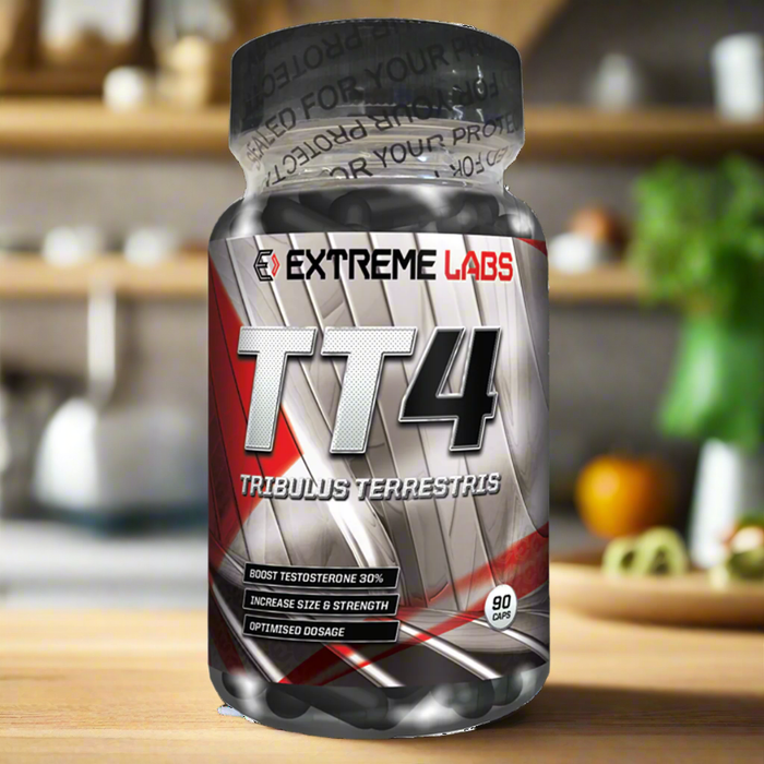 Extreme Labs TT4 Tribulus Terrestris - Testosterone Booster - 90 Capsules