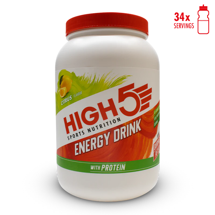 High 5 Energy Drink With Protein 1.6kg – 4:1 Carb-to-Protein, Electrolytes, & Recovery Fuel