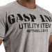 GASP Basic Utility Tee - Grey - T-Shirt at MySupplementShop by Gasp