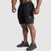 GASP Tapered Sweatshorts - Black - Tapered Sweatshorts at MySupplementShop by Gasp