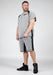 Gorilla Wear Augustine Old School Shorts - Grey - Large/XL - Shorts at MySupplementShop by Gorilla Wear