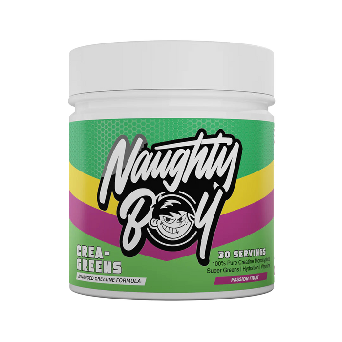 Naughty Boy Crea-Greens 270g Passion Fruit