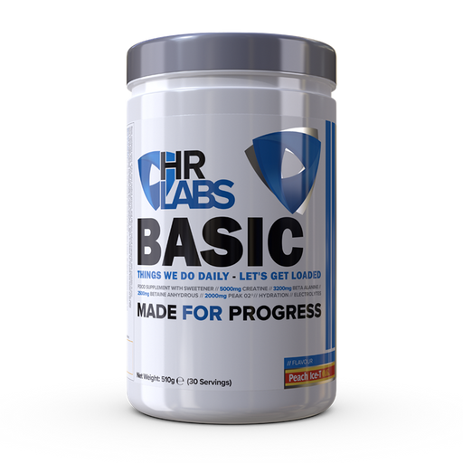 HR Labs Basic 510g - Peach Ice-T O.G. - Creatine Powder at MySupplementShop by HR Labs