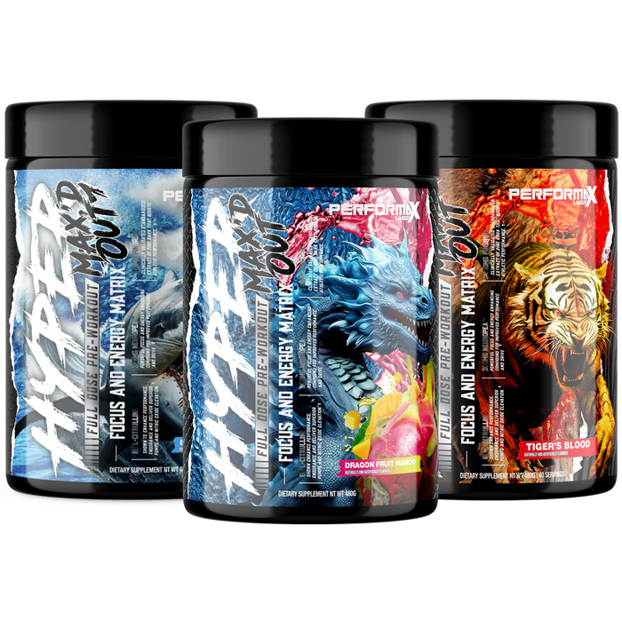 HyperMax’d Out Pre-Workout 40 Servings – Extreme Energy, Focus & Pumps | Fully-Dosed Performance Formula