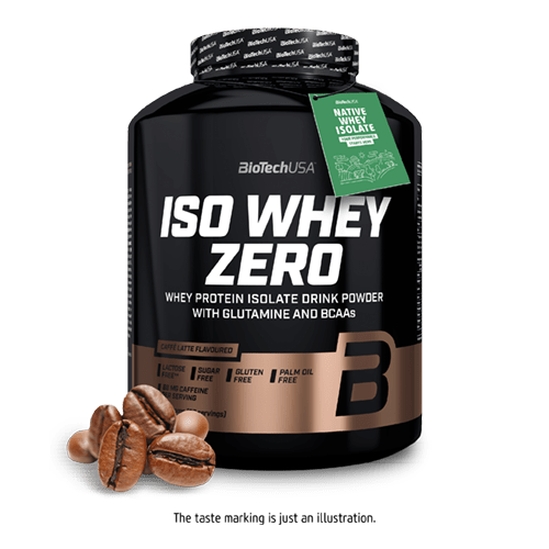 BioTechUSA Iso Whey Zero, Caffe Latte – 2270 Gramm