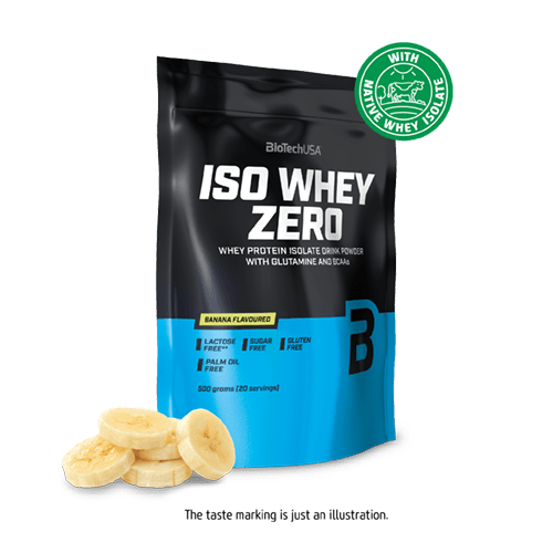 BioTechUSA Iso Whey Zero, Schokoladen-Toffee – 500 Gramm