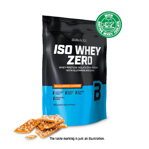 BioTechUSA Iso Whey Zero, Schokoladen-Toffee – 500 Gramm