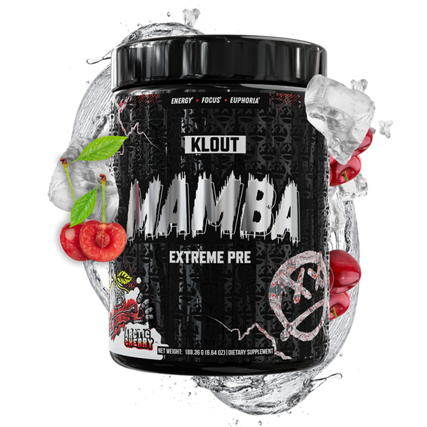 Klout Mamba Pre 188g Artic Cherry | Premium Pre-Workout at MySupplementShop.co.uk
