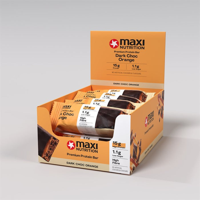 Maxi Nutrition Premium Protein Bar 12x45g | Top Rated Sports Nutrition at MySupplementShop.co.uk