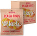 Kiss My Keto Peach Rings Keto Gummies - 8 x 25g - Vitamins & Supplements at MySupplementShop by Kiss My Keto