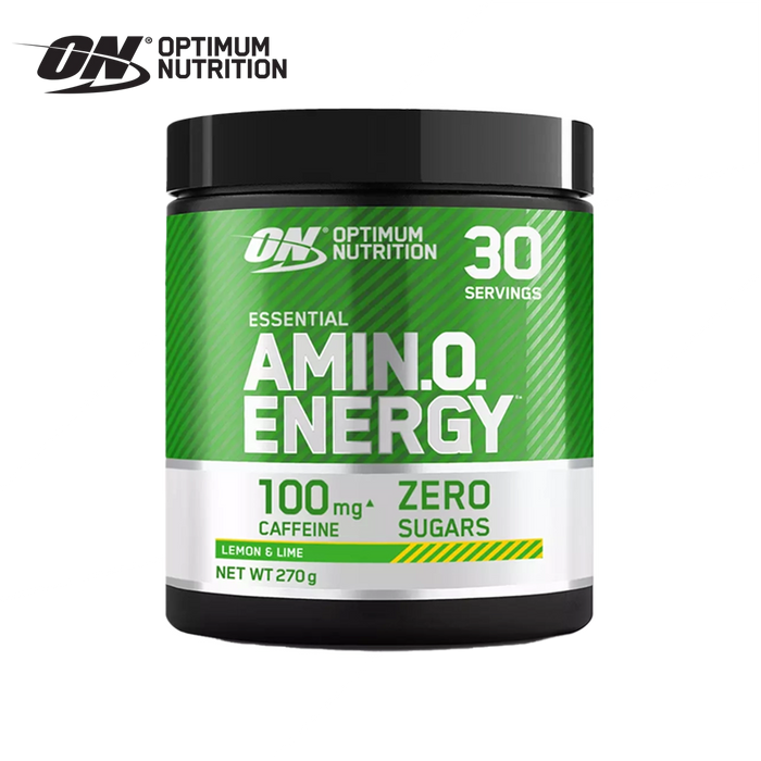 Optimum Nutrition Amino Energy Pre-Workout-Pulver, ketofreundlich, mit Beta-Alanin, Koffein, Aminosäuren und Vitamin C, 30 Portionen à 270 g