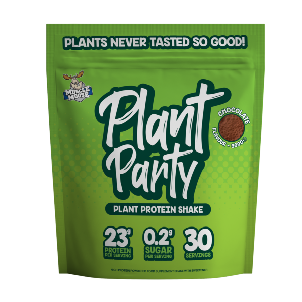 Muscle Moose Plant Party – Pflanzenbasierter Proteinshake 900 g