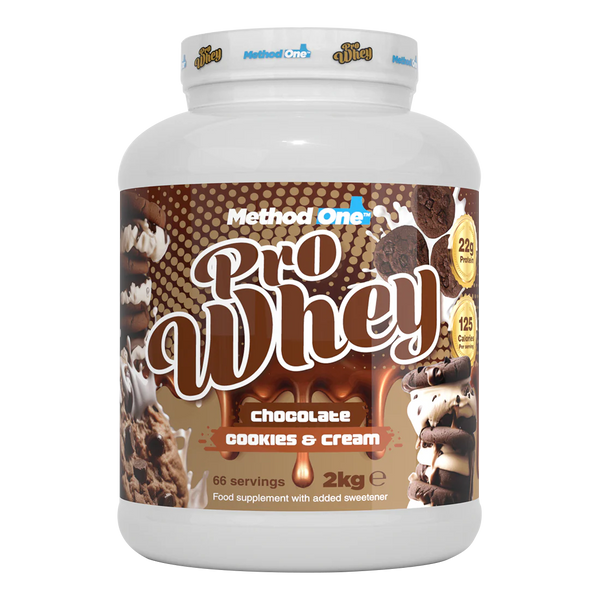 Method 1 Pro Whey 2kg - Chocolate Cookies & Cream - Whey Proteins at MySupplementShop by Method 1