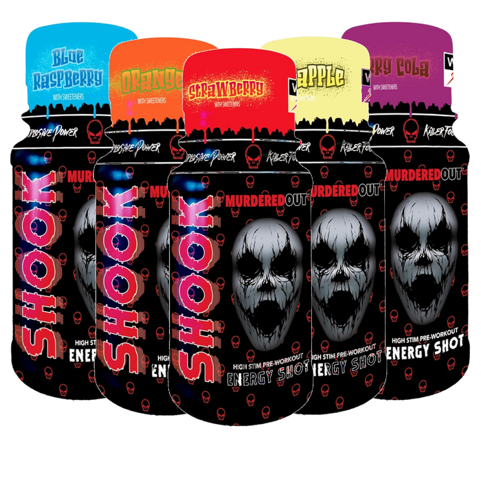 Murdered Out Shook Shot - Pre-Workout Shot 12x60ml