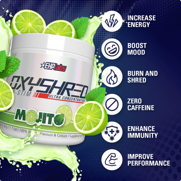 EHP Labs OxyShred Non-Stim 60 Servings