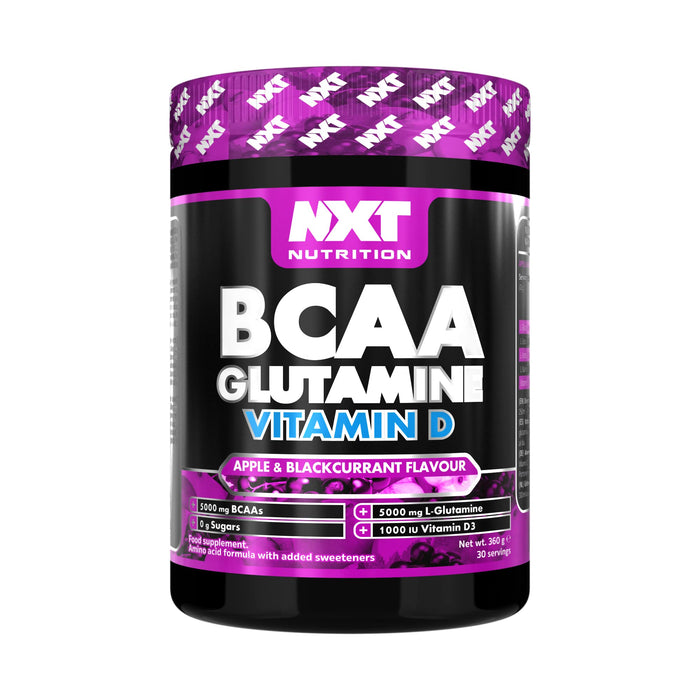 NXT Nutrition BCAA, Glutamine & VIt D 360g