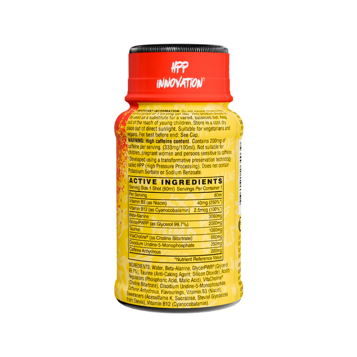 NaughtyBoy® Menace Pre-Workout Shot (12 x 60ml)