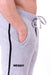 Nebbia Side Stripe Retro Joggers 154 - Grey - Joggers at MySupplementShop by Nebbia