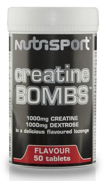 NutriSport Creatine Bombs 50 Tabs - Creatine Tablets at MySupplementShop by NutriSport