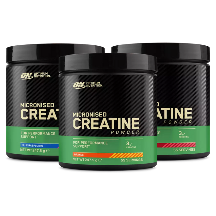 Optimum Nutrition Flavoured Micronised Creatine 247.5g 55 Servings