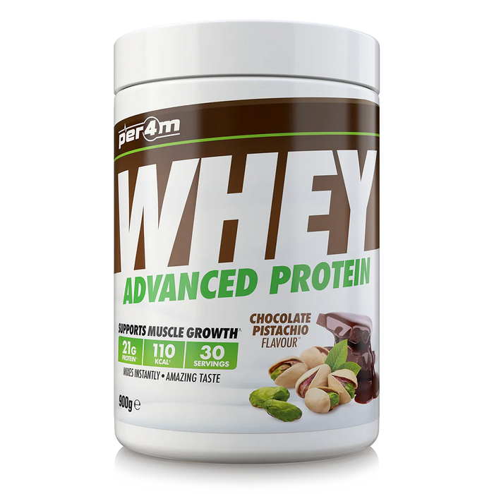 PER4M Whey Protein Powder 900g - 30 Servings | 21g Protein per Serving