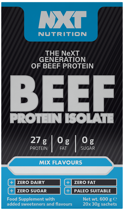 NXT Nutrition Beef Protein Isolate - 20 Sachets