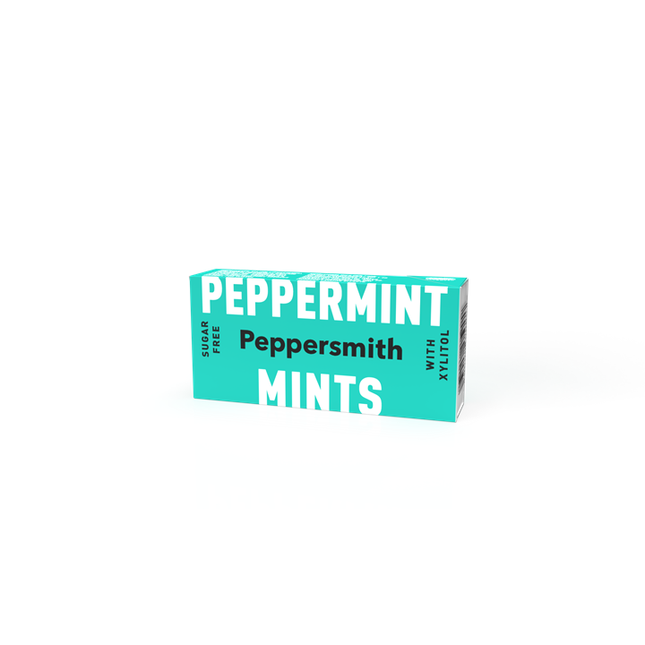 Peppersmith Mints 12x15g Peppermint - Chewing Gum at MySupplementShop by Peppersmith