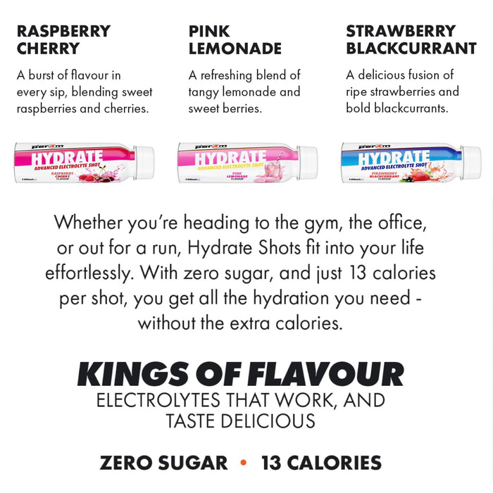 Per4m Hydrate Advanced Electrolyte Shot 12x100ml