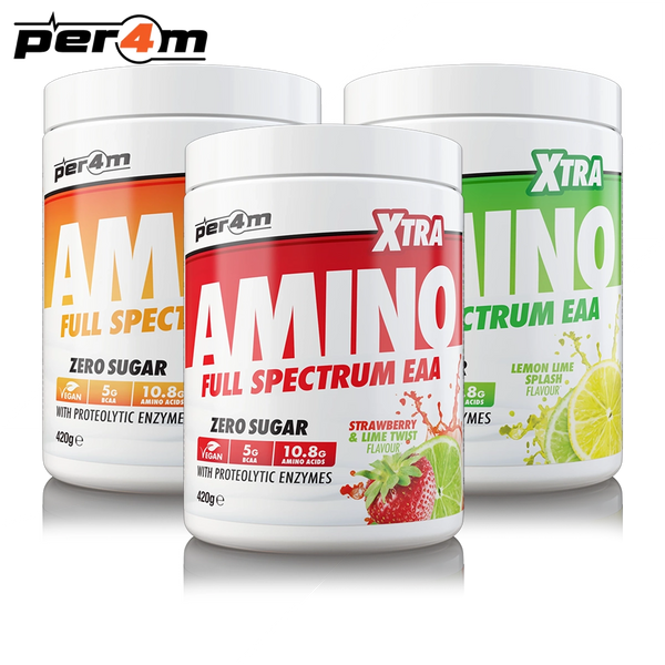 Per4m Amino Xtra 420g - Amino Acids and BCAAs at MySupplementShop by PER4M Nutrition