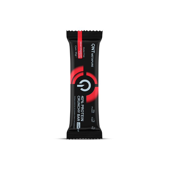 QNT 40% Protein Crunchy Bar 12x65g