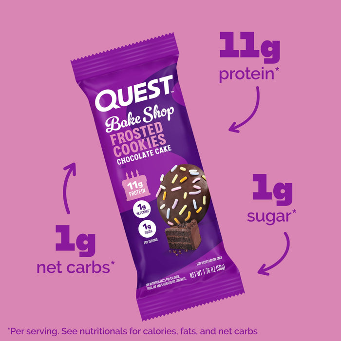 Quest Frosted Cookie 8x2x50g