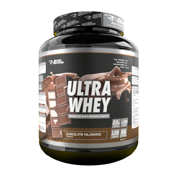 Refined Nutrition  Ultra Whey 2kg - Chocolate Milkshake - Sports Nutrition at MySupplementShop by Refined Nutrition