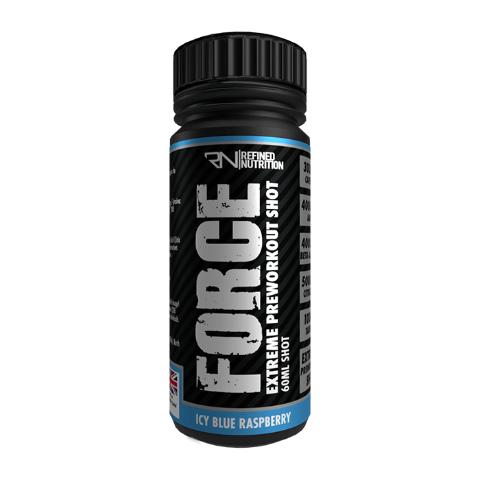 Refined Nutrition FORCE Pre-Workout Shots 12 x 60ml