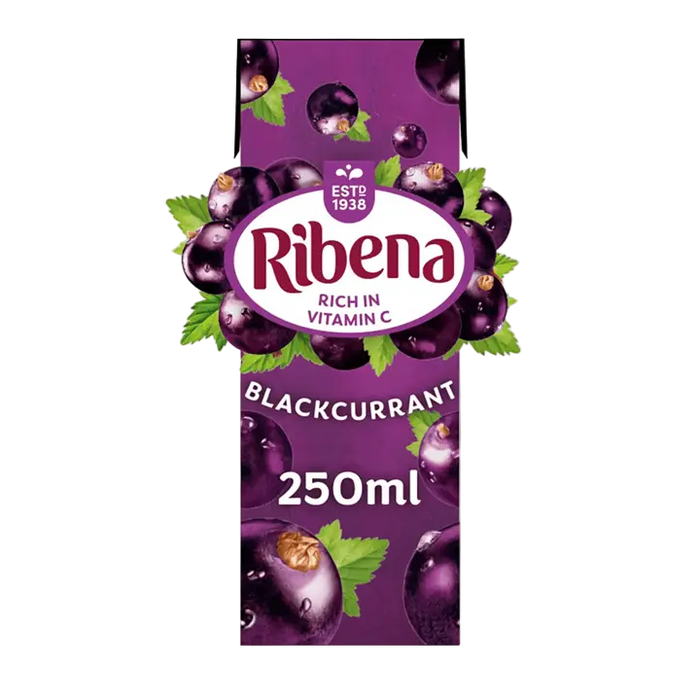 Ribena Original Blackcurrant Cartons 24x250ml