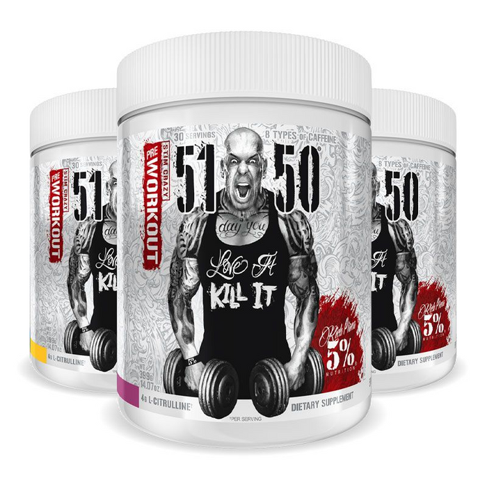 Rich Piana 5% Nutrition 5150 Legendary Series Pre Workout Powder