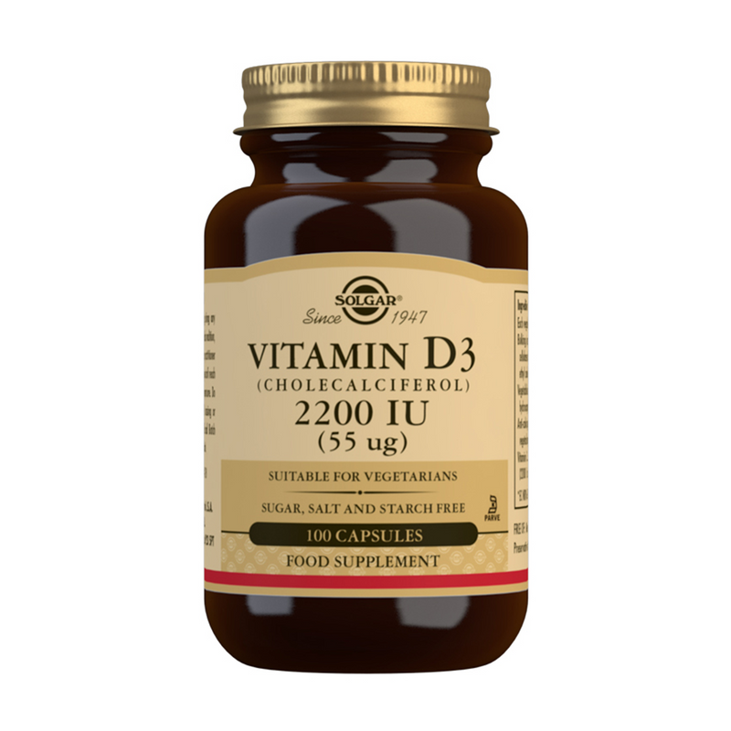 Solgar Vitamin D3 1000 IU (25 Âµg) Chewable Tablets 100 Tabs at MySupplementShop.co.uk