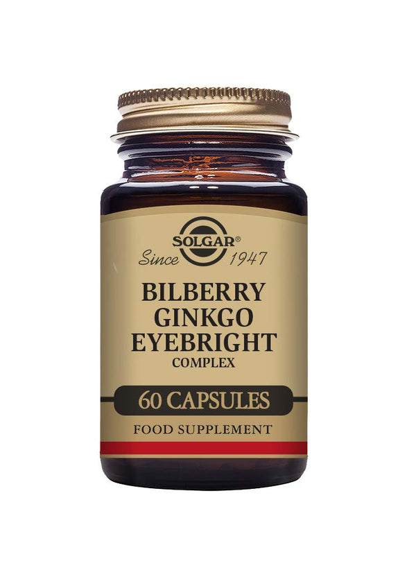 Solgar BilbGnkgo Eyebright 30x60 CAP