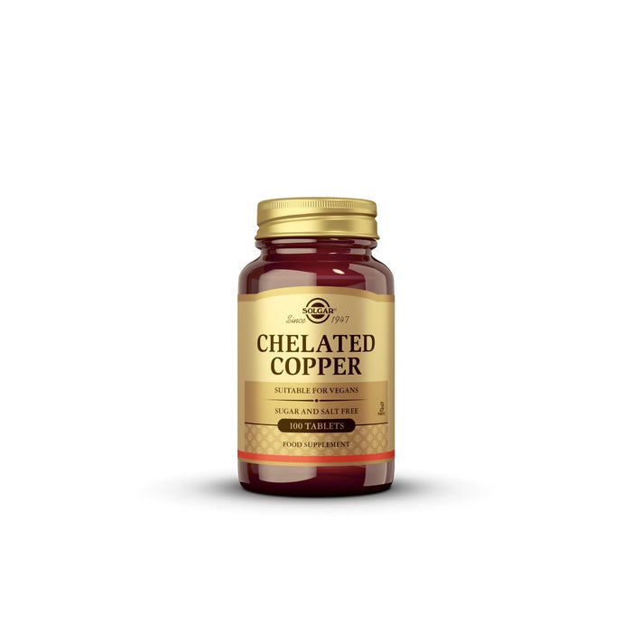 Solgar Chelated Copper 100 TAB