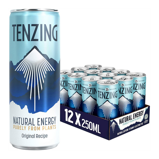 Tenzing Natural Energy 12x250ml Original - Sports Nutrition at MySupplementShop by Tenzing