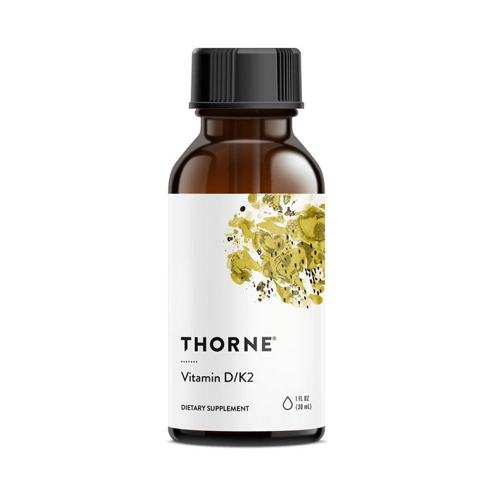 Thorne Research Vitamin D/K2 Liquid 1 fl oz - Immune Support at MySupplementShop by Thorne