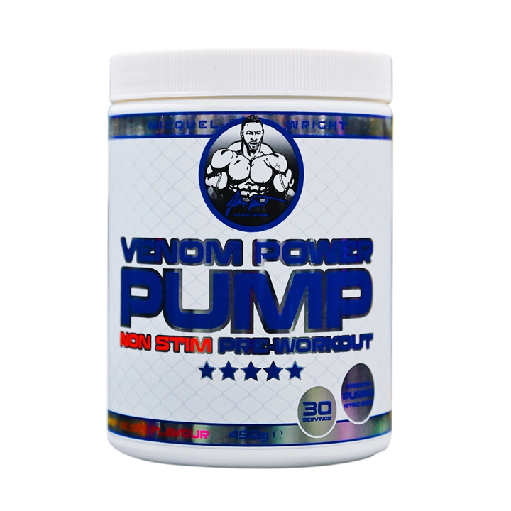 Venom Power Pre Workout / Non Stim/ Pump 450g Gummy Bear | Premium Sports & Nutrition at MySupplementShop.co.uk