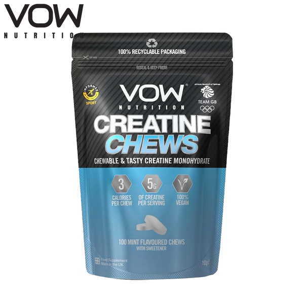 VOW Nutrition 100 x Creatine Chews - Creatine Powder at MySupplementShop by VOW Nutrition