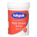Valupak Multivitamin & Iron Tablets Pack of 50 - Multivitamins at MySupplementShop by Valupak