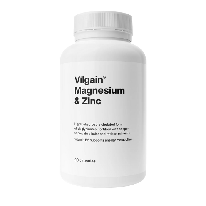 Vilgain Magnesium and Zinc 90 Capsules