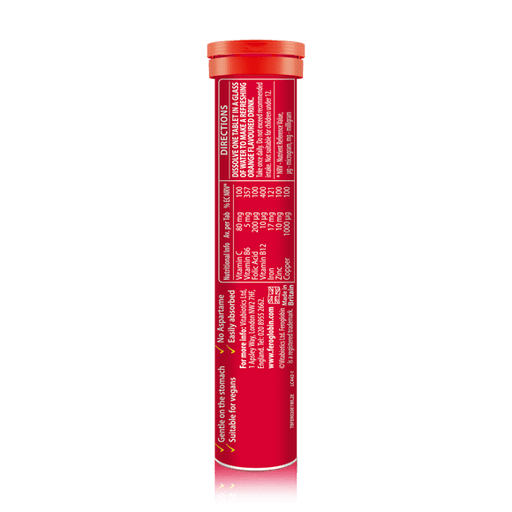 Vitabiotics Feroglobin B12 Effervescent 20 Tablets - Energy & Mind at MySupplementShop by Vitabiotics