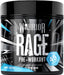 Warrior Rage Pre Workout 392g 45 Servings - Blue Raspberry - Pre Workout at MySupplementShop by Warrior