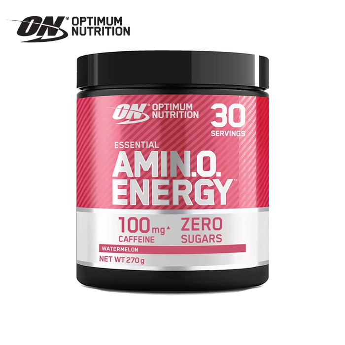 Optimum Nutrition Amino Energy Pre-Workout-Pulver, ketofreundlich, mit Beta-Alanin, Koffein, Aminosäuren und Vitamin C, 30 Portionen à 270 g